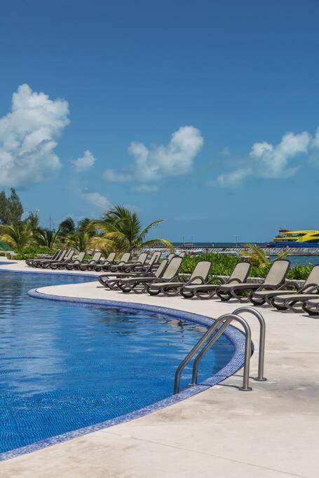 Reef Beachfront 3Bdr Apartment By Casa Paraiso Cancun Ngoại thất bức ảnh