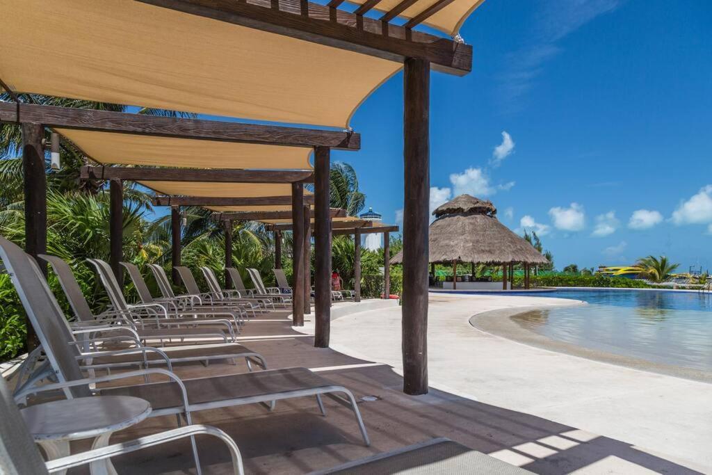 Reef Beachfront 3Bdr Apartment By Casa Paraiso Cancun Ngoại thất bức ảnh