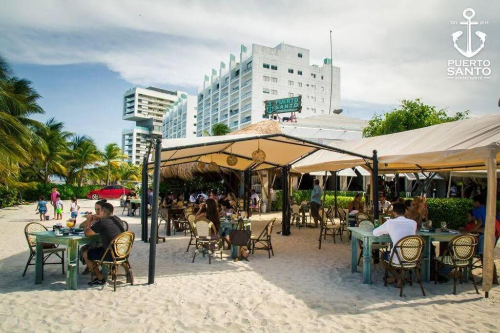 Reef Beachfront 3Bdr Apartment By Casa Paraiso Cancun Ngoại thất bức ảnh