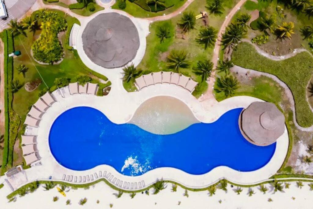 Reef Beachfront 3Bdr Apartment By Casa Paraiso Cancun Ngoại thất bức ảnh