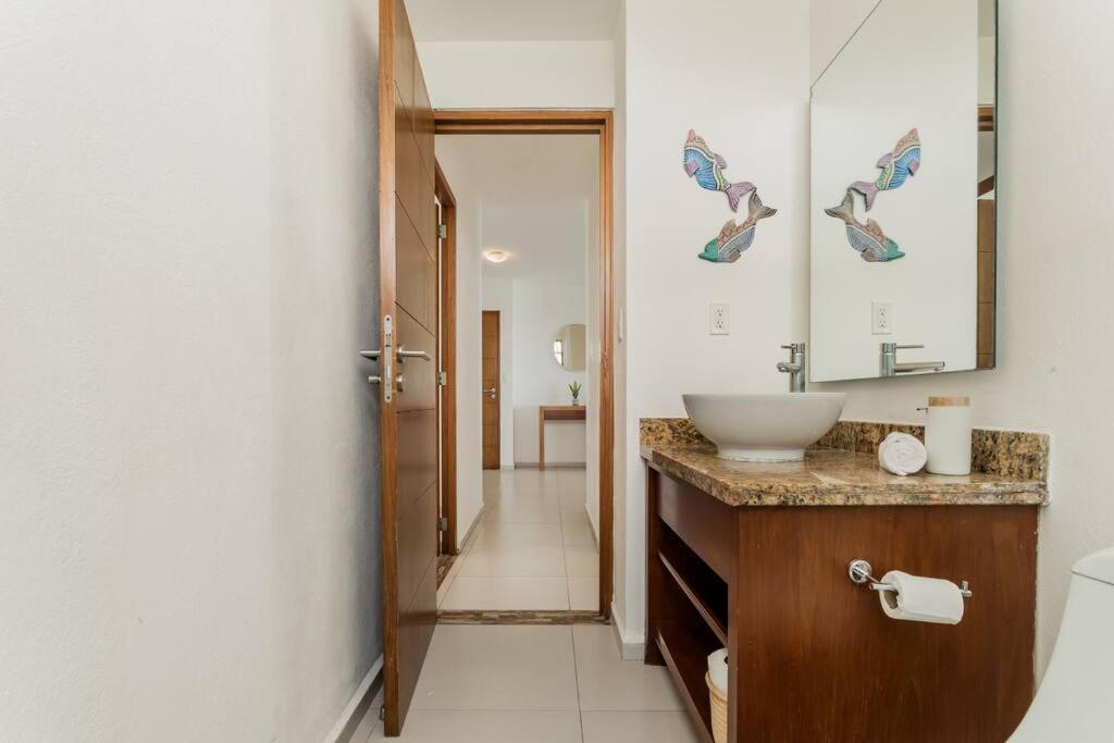 Reef Beachfront 3Bdr Apartment By Casa Paraiso Cancun Ngoại thất bức ảnh