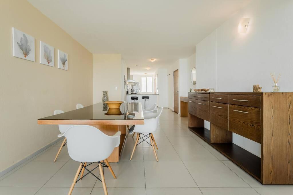 Reef Beachfront 3Bdr Apartment By Casa Paraiso Cancun Ngoại thất bức ảnh